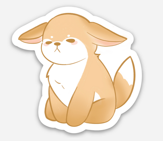 Fennec the Foxxie Sticker