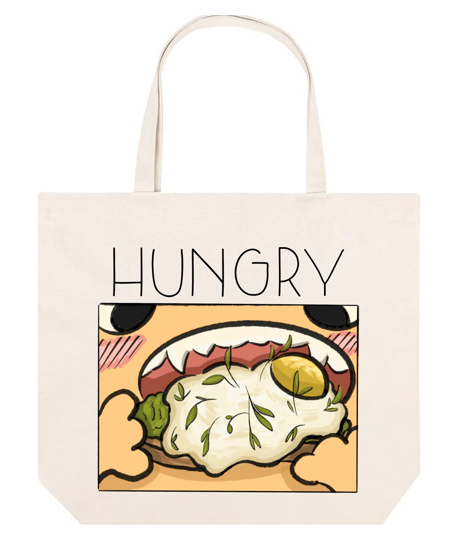 HUNGRY Tote Bag
